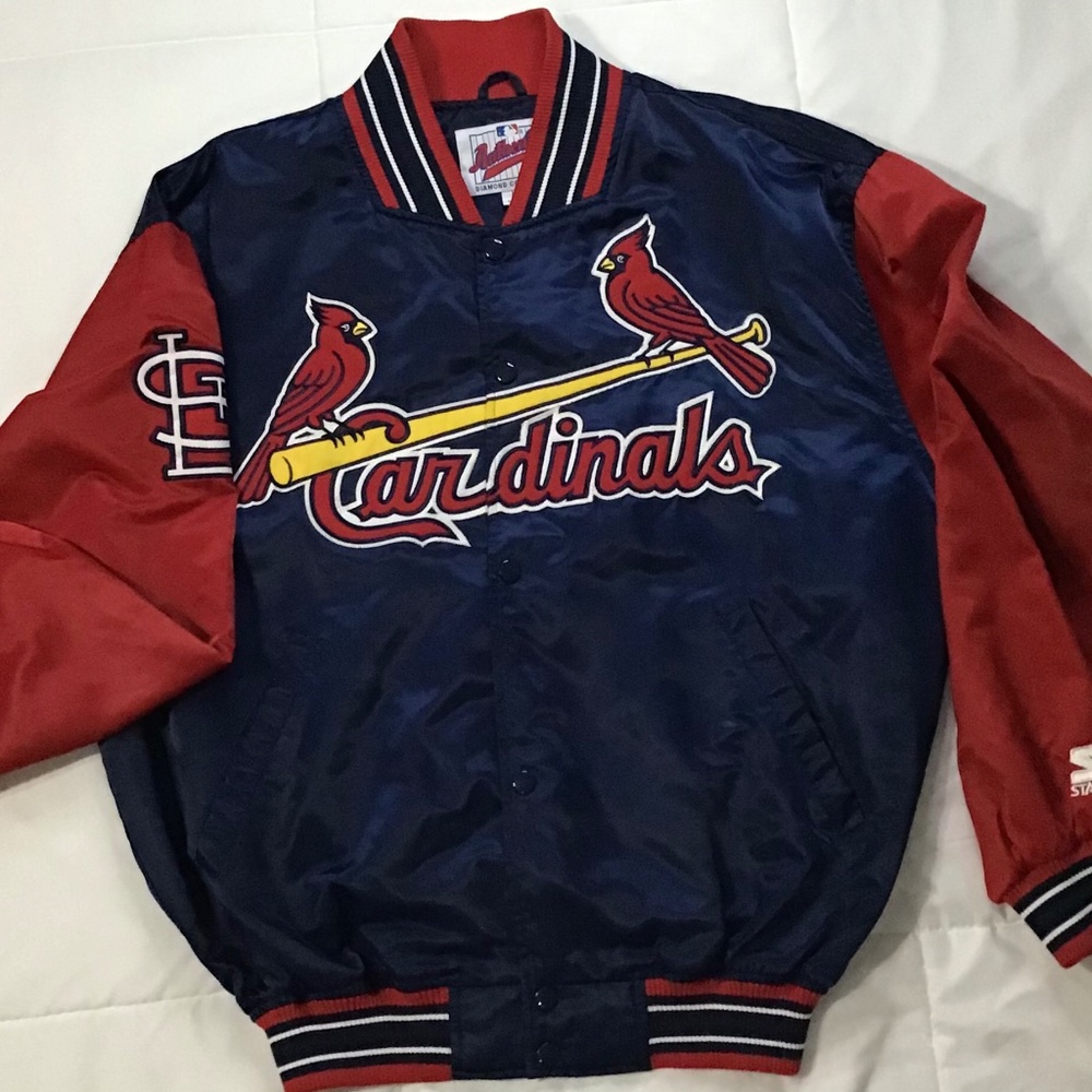 Vintage Starter St Louis Cardinals Jacket 90’s Diamond Collection MLB